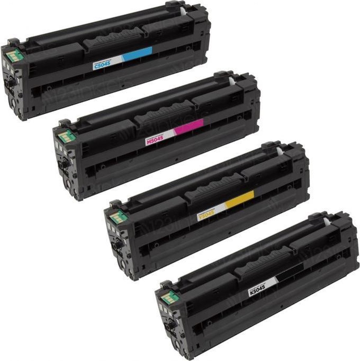 Inkmaster huismerk premium XL Multipack Laser toner cartridges voor Samsung CLT-K504S, CLT-C504S, CLT-M504S en CLT-Y504S | Geschikt voor Samsung CLP 415, 415N, 415NW, 4195FN, 4195FW, Samsung Xpress SL C1810W en SL C1860FW