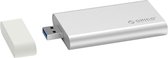 ORICO Aluminium mSATA behuizing - USB 3.0 - zilver