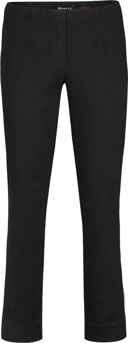 Robell Marie Dames Comfort Stretch - Jeans Broek Zwart - Maat 34