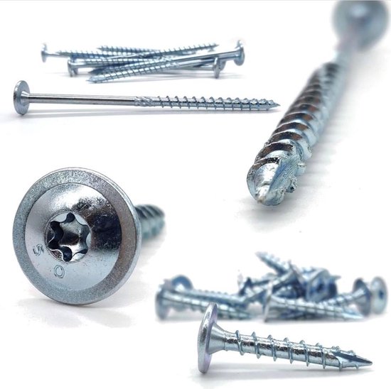 CONTEQ - Vis Construx à contre-tête 8.0 x 100 mm TX-40 galvanisé