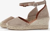 VIA VAI Flora Braid Espadrilles - Met Sleehak - Beige - Maat 37