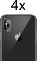 Beschermglas iPhone X Screenprotector - iPhone XS Screenprotector Glas - iPhone X/XS Screen Protector Camera - 4 stuks