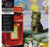 Crystal Art - Kit Postman Cat - 30×30 cm - Partial