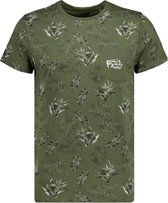 DEELUXE T-shirt met bloemenprint PARAISO Khaki