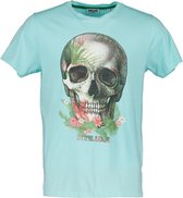 DEELUXE T-shirt met skull print JACKSON Mint