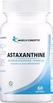 Astaxanthine capsules | Muscle Concepts - Vitamine voedingssuplement - 60 softgels
