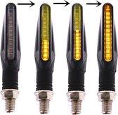 Universele Dynamische LED Knipperlichten - 2 Lampen