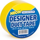 Darice Duct tape - 48mmx18.28m - neon geel