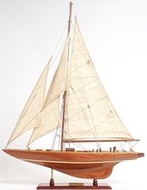 Model van een houten Zeilboot