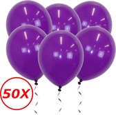 Paarse Ballonnen Verjaardag Versiering Paarse Helium Ballonnen Feest Versiering Halloween Paars 50 Stuks