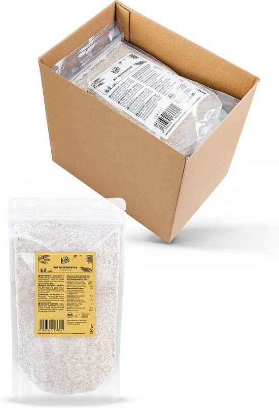 KoRo | Biologische tarwekiemen 6 x 250 g