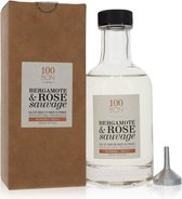 100 Bon Bergamote & Rose Sauvage Eau De Parfum Refill 200 Ml For Men