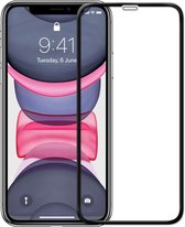 Beschermglas iPhone XS Max Screenprotector Glas - iPhone 11 Pro Max Screen Protector - Full cover - 1 stuk
