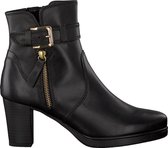 Gabor 863.1 Enkellaarsjes - Enkelboots met rits - Dames - Zwart - Maat 38,5