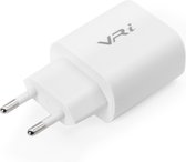 VRi 25W USB-C oplader wit  - Snellader voor o.a. iPhone, Samsung, OPPO, OnePlus, Huawei, LG en Sony.