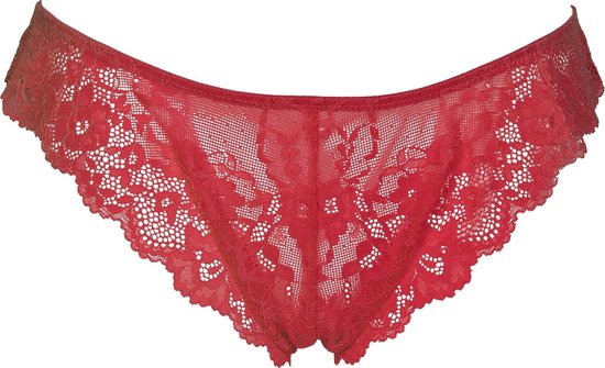 Slip After Eden RECYCLED - Rouge - Taille L