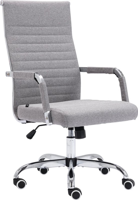 Chaise de bureau Clp Amadora - Grijs - Tissu