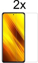 Xiaomi Poco X3 Pro Screenprotector - Beschermglas Xiaomi Poco X3 Pro Screen Protector - 2 stuks