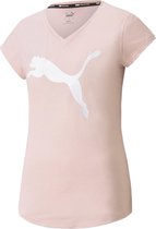 Puma T-shirt - Vrouwen - Licht roze -Wit