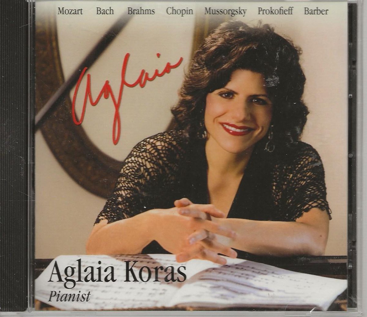 AGLAIA KORAS - PIANIST(e) MOZART BACH BRAHMS