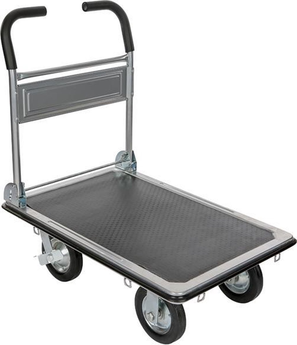 PLATEAUWAGEN IN STAAL 300KG TP240 Bol