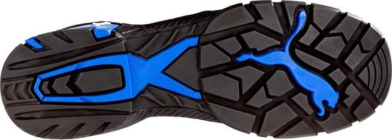 PUMA Rio Black Mid 632250-45 Chaussures montantes de sécurité S3 Pointure (EU): 45 noir, bleu 1 pc(s)