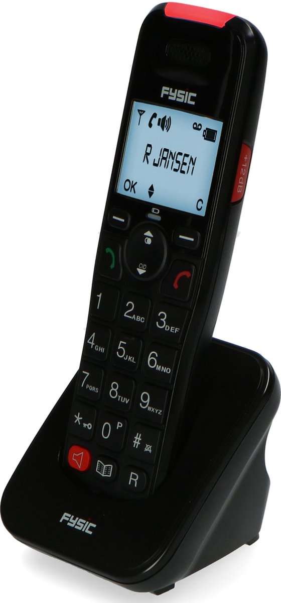 Powertel 2880 Téléphone fixe filaire senior avec combiné