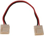 8mm led connector 2 zijden verlengkabel connector voor LED strips 2835 & 3582