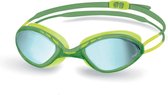 HEAD TIGER RACE LSR+ Zwembril Lime Yellow - Mirrored Blue