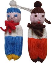 Toetie & Zo - Poppen - Set van 2 stuks - Gebreid - Speelgoed
