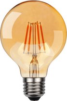 BOTC LED BULB Filament lamp - Ø 8 cm - LED Dimb. - E27 - 1x4W 2700K - Amber