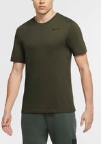 Nike Dri-FIT Training Crew Sportshirt Heren - Maat L