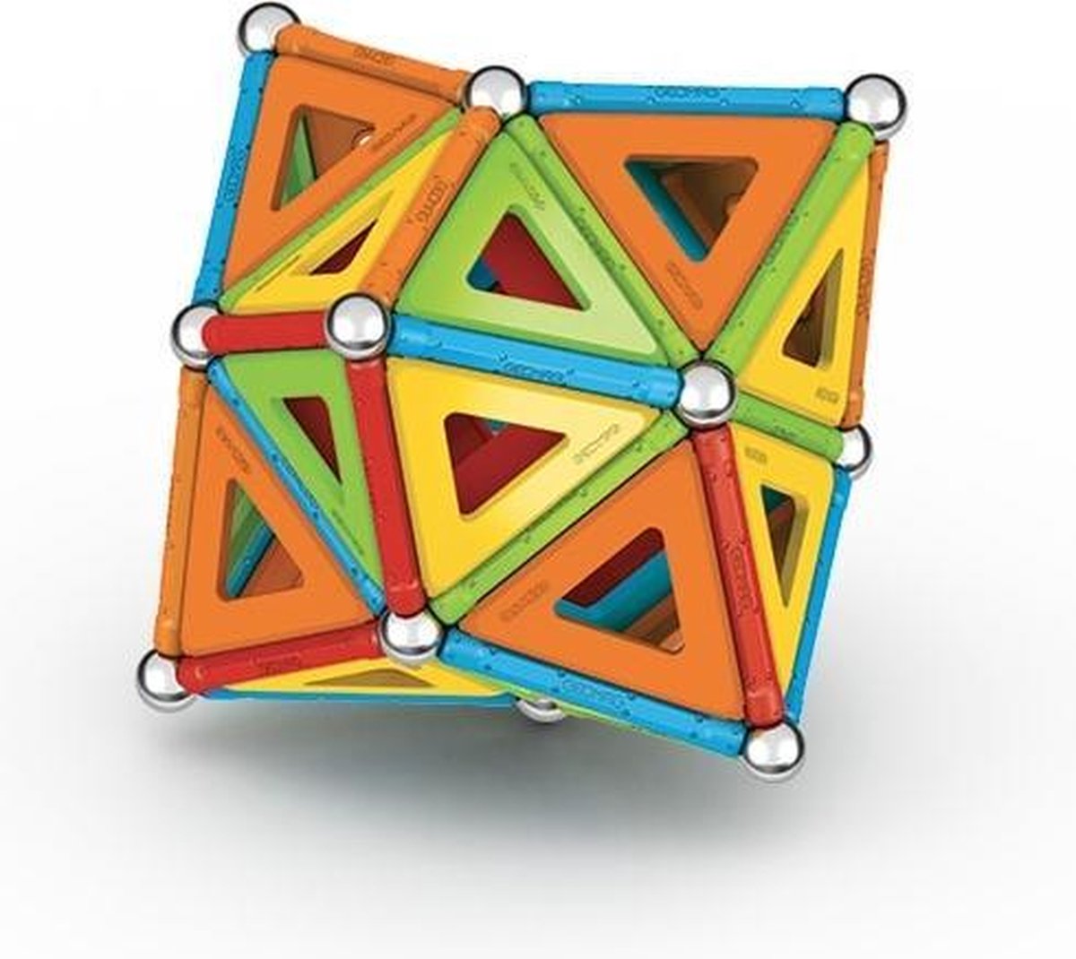 Geomag Super Color Recycled - Magnetisch Constructiespeelgoed met Panelen - 114-delig - Vanaf 5 jaar — afbeelding 12