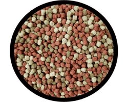 Multi Color Koi Food MIX Kleur Visvoer 6 mm pellet 15kg