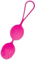 A-Toys Vaginale Balletjes Blad Ribbels Roze 9cm