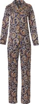 Pastunette Deluxe Oriental doorknoop Vrouwen Pyjamaset - Yellow - Maat 44