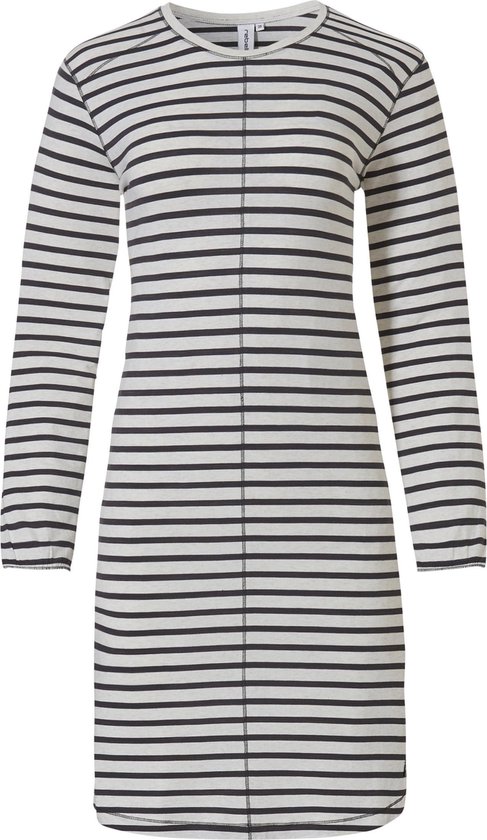 Rebelle • Stripes - Dames - Nachthemd - Ivory - Maat 38