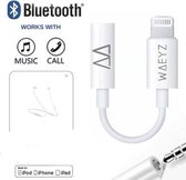 WAEYZ - Apple iPhone Compatible Lightning Aux Adapter jack 3.5mm naar Lightning Voor Muziek Luisteren en Bellen met Bluetooth Functie Geschikt voor iPhone 7-8-X-Xs-11-11pro-12-12pro-12mini/13/13mini/13pro/13max