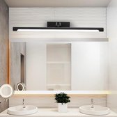 Vtw Living - Spiegellamp - Badkamerverlichting - Led - Zwart - 55 cm
