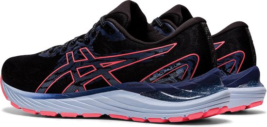 Asics Gel-Cumulus 23 Sportschoenen - Maat 42.5 - Vrouwen - Zwart - Blauw -  Roze | bol.com