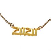Ketting jaartal 2010 - Goud