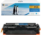 G&G W2031A voor HP 415A Tonercartridge cyaan 1 stuk(s) met chip Huismerk