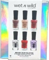 Wet 'n Wild Mini Nail Color Collection - Gift Set - Geschenkset 6 x 5 ml - 35981