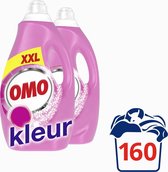 Omo Kleur Vloeibaar Wasmiddel - 2 x 80 wasbeurten - Voordeelverpakking