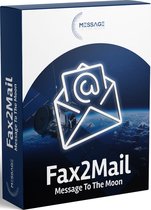 Fax2Mail licentie - fax versturen en ontvangen via uw e-mail - licentie voor 2 jaar Fax2Mail licentie - fax versturen en ontvangen via uw e-mail - licentie voor 2 jaar