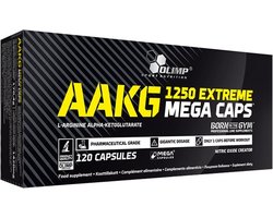 Olimp Supplements AAKG eXtreme 1250 Mega Caps - 120 capsules - 120 stuks