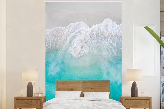 Papier Peint - Papier peint photo Mer - Vagues - Abstrait - Largeur 180 cm x Hauteur 280 cm