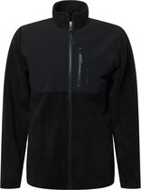 Just Junkies fleece jas koy Zwart-M