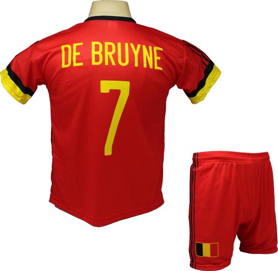 Kevin De Bruyne | België Thuis Tenue | Voetbalshirt + Broek Set | 2021-2022  EK/WK... | bol.com