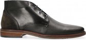 Van Dalen  - Geklede Veterboot Leer - Black - 41